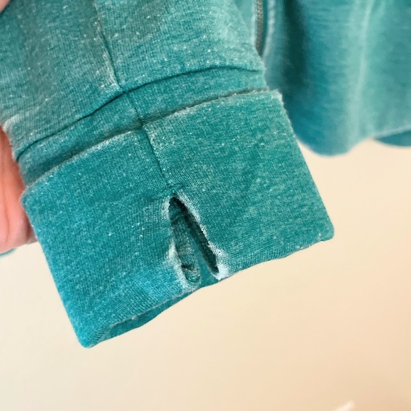 Evy’s Tree Brilla Zip Hoodie Teal Size L Fairycore Boutique Cozy - Picture 7 of 10